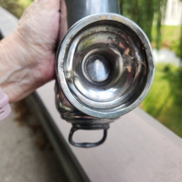 Antique Victorian Silver Plate Ornate Coal Scuttle Nut Dish Sugar Scoop 19th C - Picture 8 of 8